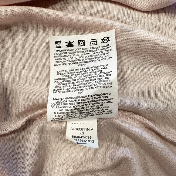 Nike Muscle Tank Top Light Pink Womens Size XS Sleeveless Tee - Picture 7 of 7